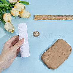 Acrylic Handle Clay Marine Wave Texture Roller&nbsp;DIY-WH0750-444