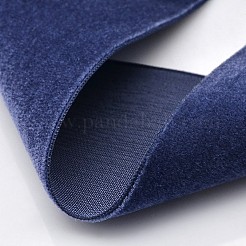 Polyester Velvet Ribbon for Gift Packing and Festival Decoration&nbsp;SRIB-M001-26mm-370