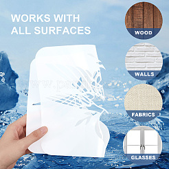 1 Pc PET Hollow Out Drawing Painting Stencils&nbsp;DIY-MA0002-21D