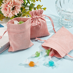 12Pcs Velvet Cloth Drawstring Bags&nbsp;TP-DR0001-01B-02