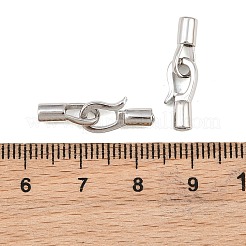 Brass Fold Over Clasps&nbsp;KK-CBA7392-01P