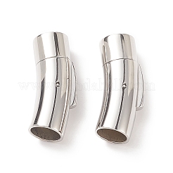 Tarnish Resistant 304 Stainless Steel Bayonet Clasps&nbsp;STAS-I013-8mm