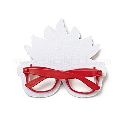 Felt Brazil Carnival Eyeglasses Frame Decoration&nbsp;LS-AJEW-G044-01D