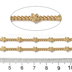 Ion Plating(IP) 304 Stainless Steel Flower Link Chains&nbsp;CHS-Q006-04G