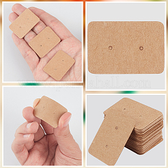 300Pcs Paper Jewelry Earring Display Cards with Hanging Hole&nbsp;CDIS-SP0001-05B