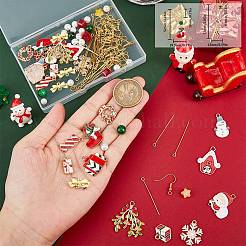 Christmas Earring Making Kit&nbsp;DIY-SC0021-95