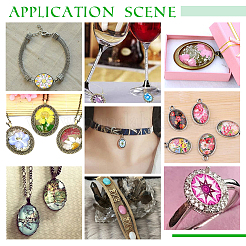 Glass Cabochons&nbsp;GLAA-PH0002-26A