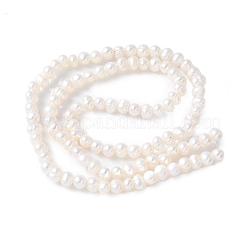 Natural Cultured Freshwater Pearl Beads Strands&nbsp;PEAR-I007-07K-01A