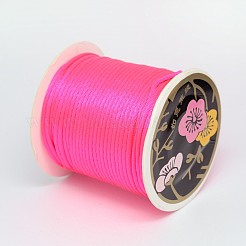 Nylon Satin Rattail Cords&nbsp;LW-K001-1mm-M