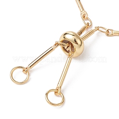 Brass Bar Link Chain Bracelet Making&nbsp;AJEW-JB01187-01