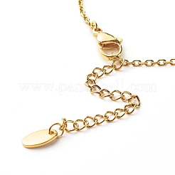 Heart Alloy Enamel Charm Bracelet for Valentine's Day&nbsp;BJEW-JB06656-05