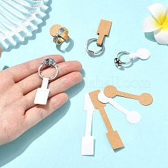 500Pcs Folding Blank Paper Jewelry Price Tags&nbsp;CDIS-FS0001-35B