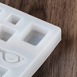 Glasses & Rectangle & Square DIY Silicone Molds&nbsp;LS-SIMO-H019-04F