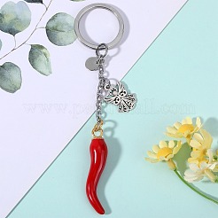 304 Stainless Steel Enamel Keychain&nbsp;KEYC-SW00011