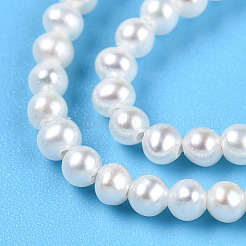 Natural Nucleated Pearl Beads Strands&nbsp;PEAR-N016-02B