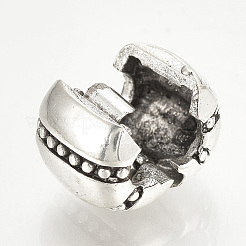 Alloy European Style Clasps&nbsp;PDLC-Q001-01