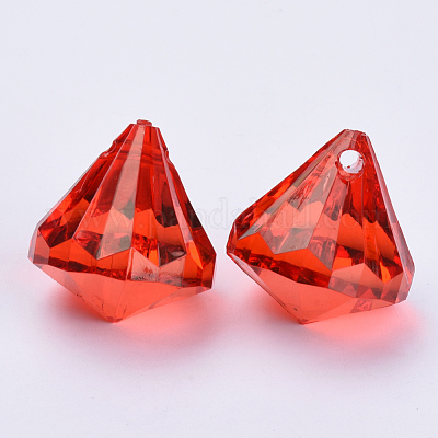 Transparent Acrylic Pendants&nbsp;TACR-Q260-D-V12-1