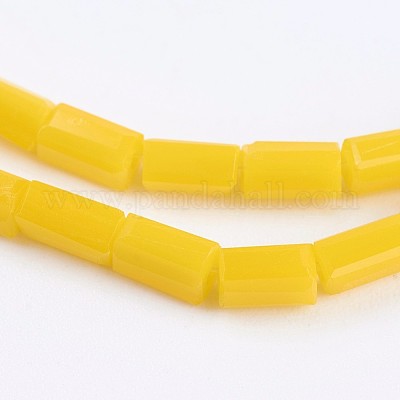 Opaque Glass Beads Strands&nbsp;EGLA-F123-2x4mm-NC15-1