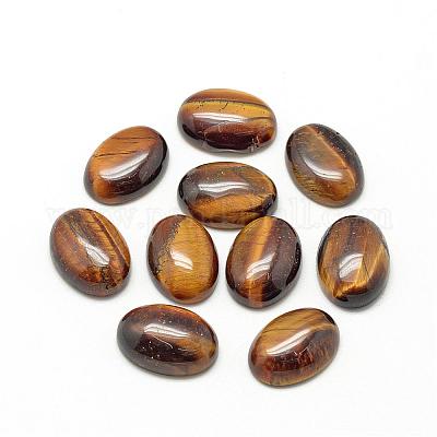 Natural Tiger Eye Cabochons&nbsp;G-R415-30x40-35-1