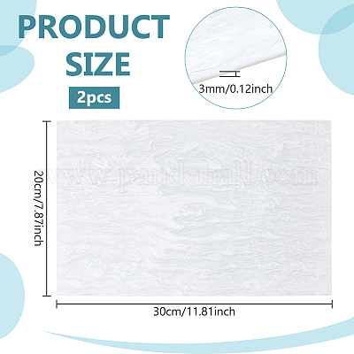 2Pcs Acrylic Sheets&nbsp;DIY-PH0032-63A-1
