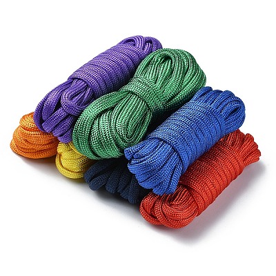 7 Bumdles 7 Colors Core Parachute Cords&nbsp;OCOR-YW0001-09-1