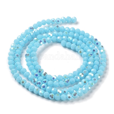 Opaque Glass Beads Strands&nbsp;EGLA-A035-P3mm-L08-1