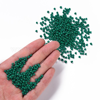 Baking Paint Glass Seed Beads&nbsp;SEED-US0003-3mm-K26-1