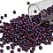 TOHO 6/0 Round Beads, Japanese Seed Beads, (704) Matte Color Andromeda, 4mm, Hole: 1.5mm, about 7570pcs/pound