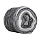 Polyester Yarn, for Knitting Crochet Supplies, Gray, 2.5mm, about 306.21 Yards(280m)/Skein