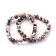Natural Zebra Jasper Beads Stretch Bracelets&nbsp;BJEW-F380-01-B04-1