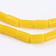 Opaque Glass Beads Strands&nbsp;EGLA-F123-2x4mm-NC15-3