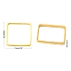 Square Brass Linking Rings&nbsp;EC03010mm-G-2
