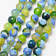 Natural Fire Crackle Agate Bead Strands&nbsp;G-K166-06F-10mm-08-1