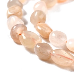 Natural Multi-Moonstone Beads Strands&nbsp;G-G018-07