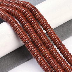 Natural Red Jasper Beads Strands&nbsp;G-Q159-B08-01