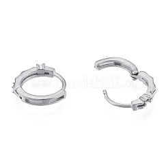 Tarnish Resistant 304 Stainless Steel Hoop Earrings Findings&nbsp;STAS-N092-189