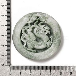 Natural Calcite Carved Pendants&nbsp;G-K349-03C