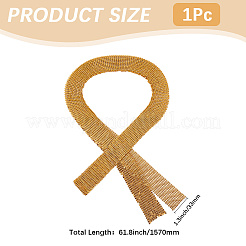 Alloy Paillette Chain NecklacesA&nbsp;NJEW-WH20002-06G