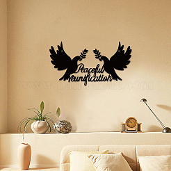 Iron Pendant Decorations&nbsp;HJEW-WH0013-002