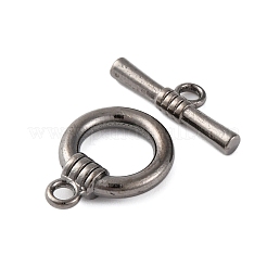 Tibetan Style Toggle Clasps&nbsp;LS-K0PCD051