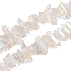 Natural Quartz Crystal Points Beads Strands&nbsp;G-K181-B28