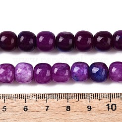 Dyed Natural White Jade Beads Strands&nbsp;G-T138-D26