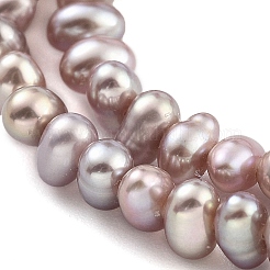 Natural Cultured Freshwater Pearl Beads Strands&nbsp;PEAR-C003-33C
