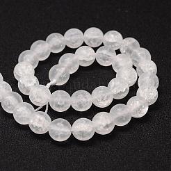 Synthetic Crackle Quartz Bead Strands&nbsp;CCG-K002-6mm-01