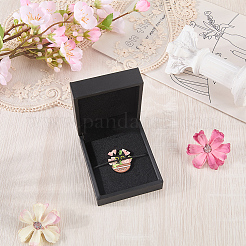 Rectangle PU Leather Badge Storage Boxes&nbsp;CON-WH20008-20A