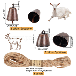 DIY Bell Pendant Decoration Making Kit&nbsp;DIY-GA0005-18