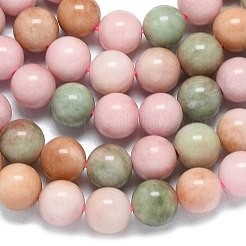 Natural Malaysia Jade Beads Strands&nbsp;G-B165-C06-10mm