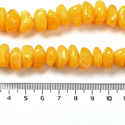 Resin Imitation Amber Beads Strands&nbsp;RESI-Z017-02B