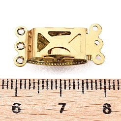 Ion Plating(IP) 304 Stainless Steel Box Clasp&nbsp;STAS-Q318-03G