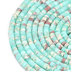 Dyed Synthetic Imperial Jasper Beads Strands&nbsp;G-P575-B09-4x2mm-01